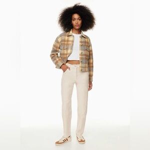 Wilfred free size 00 Brennan Pant High-waisted utility pants, Birtch tan cargo